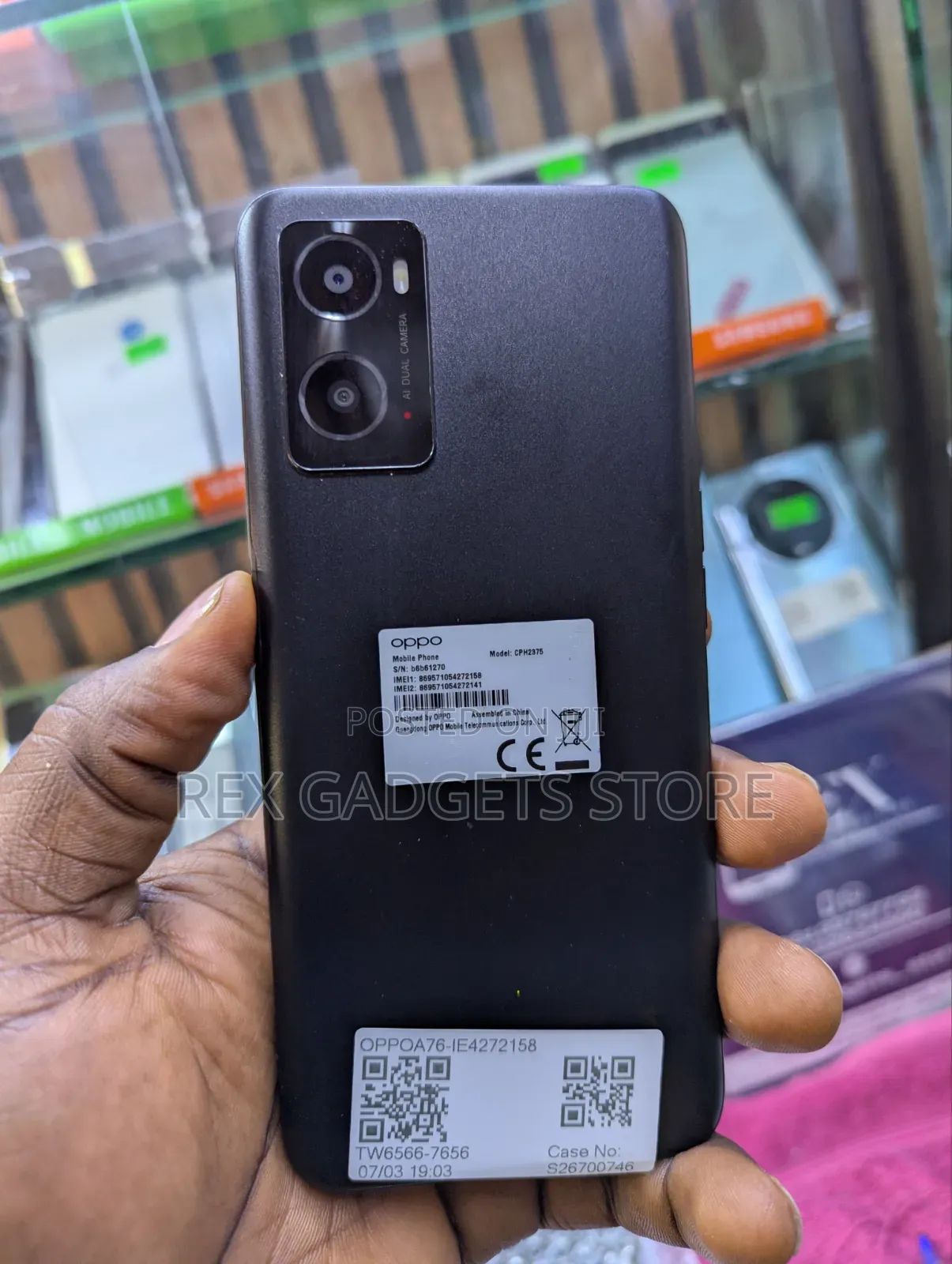 Oppo A76 128 GB Black