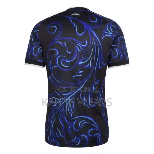Argentina 2026 World Cup Away Jersey - Blue Black Design