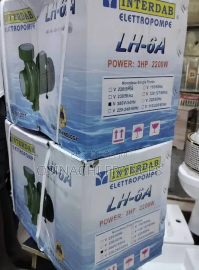 1,5h Power Interdab 100 % Compper Water Pump Machine Original Interdab