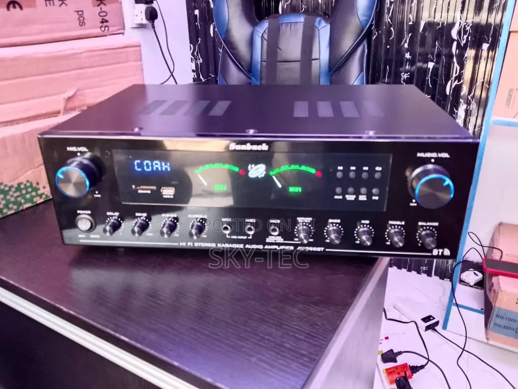 Original Sunbuck Table Power Amplifier Bluetooth, USB, 1500watts