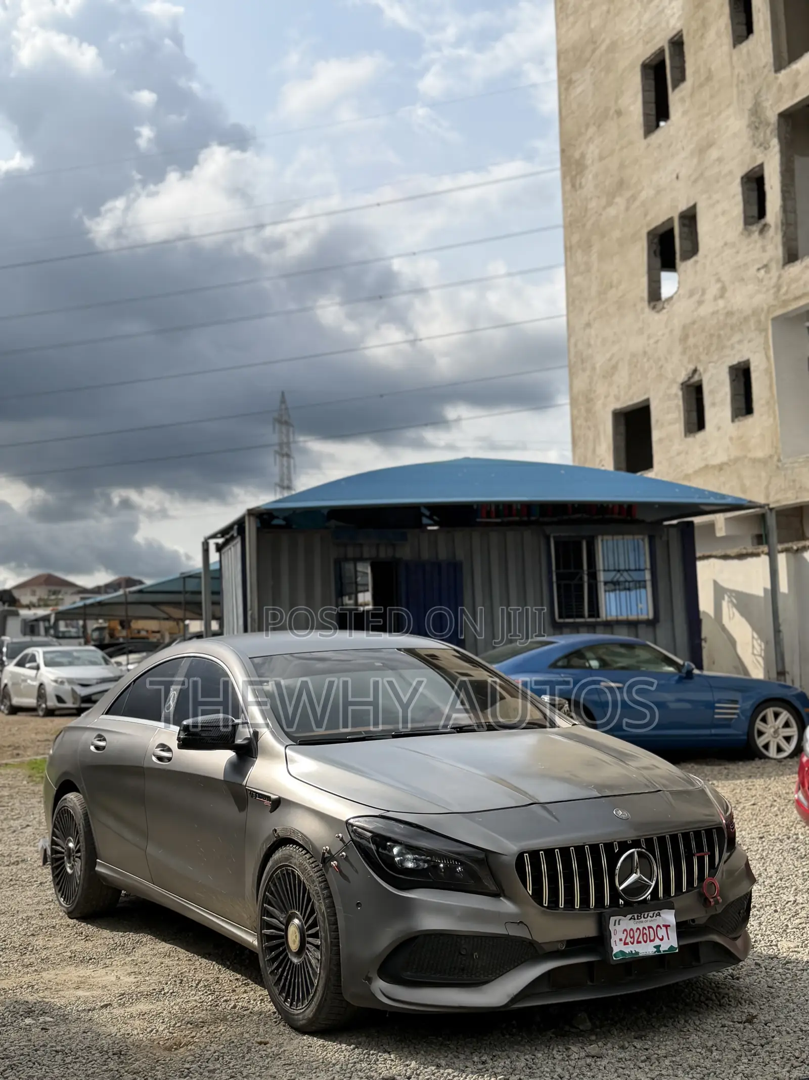 Mercedes-Benz CLA-Class CLA 250 4MATIC Sedan 2014 Gray