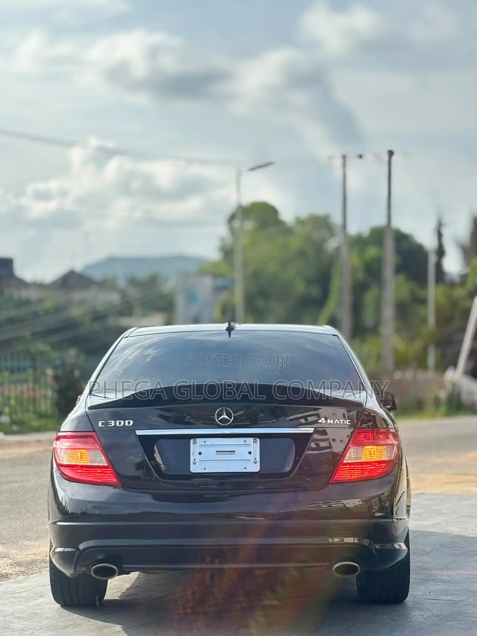 Mercedes-Benz C300 Luxury 4Matic Sedan AWD (3.0L 6cyl 7A) 2010 Black