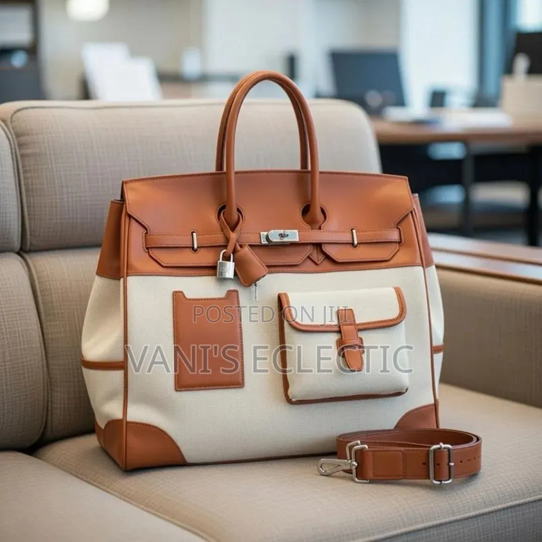Luxury Birkin Cargo/Tote Handbag