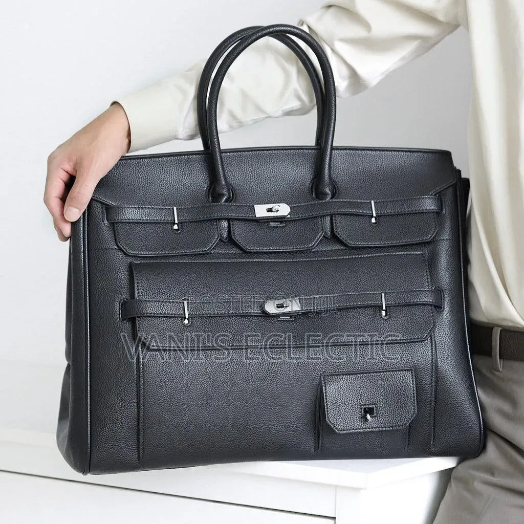 Luxury Birkin Cargo/Tote Handbag