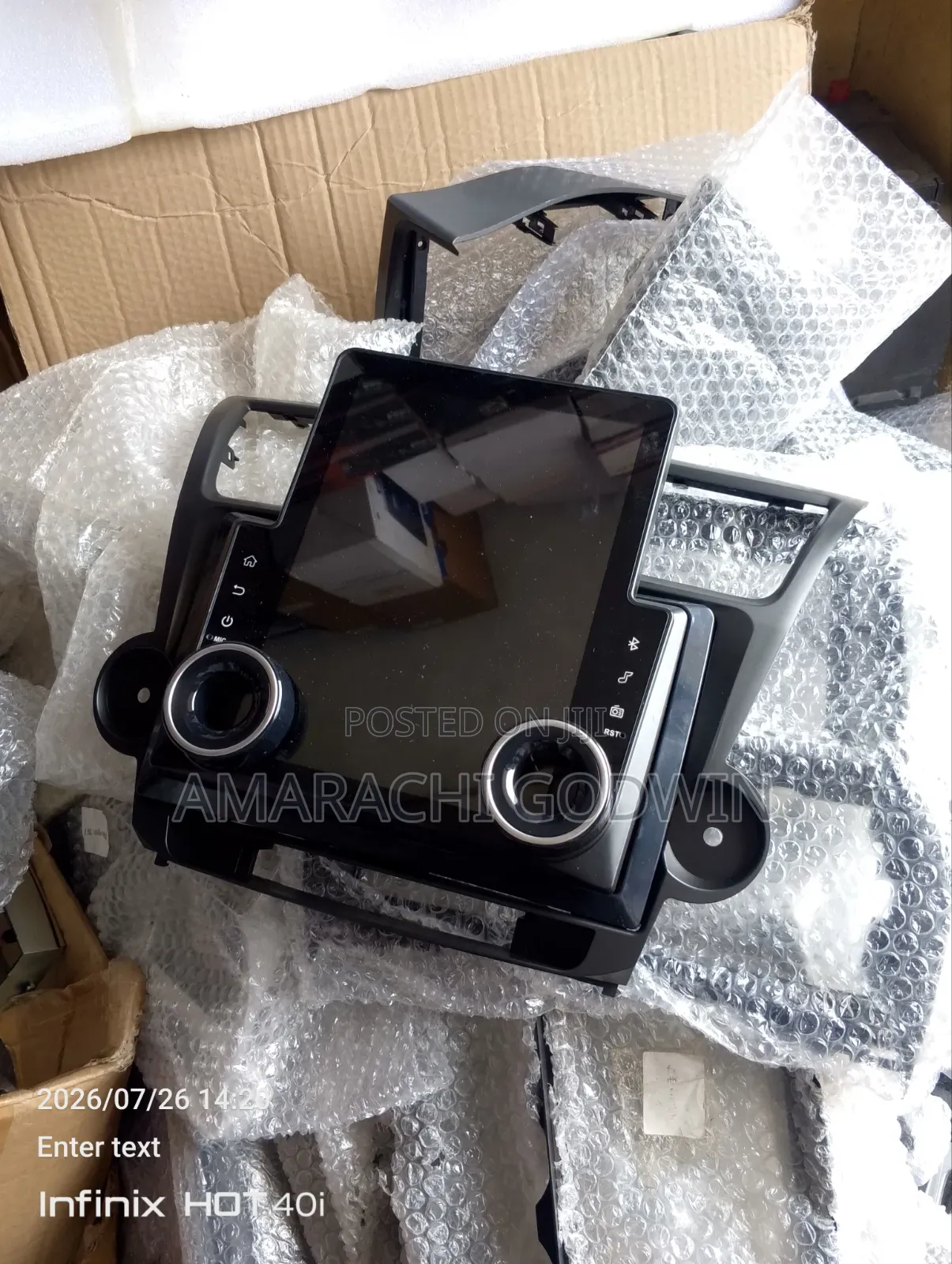 Highlander 2008 New Model Navigation Screen Mini Tesla
