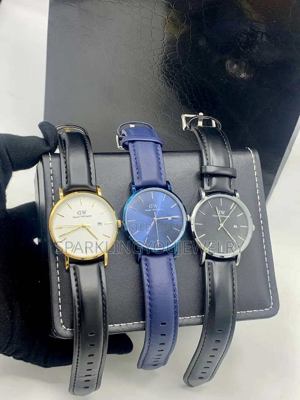 Daniel Wellington Ultra Slim Dial Leather Watch