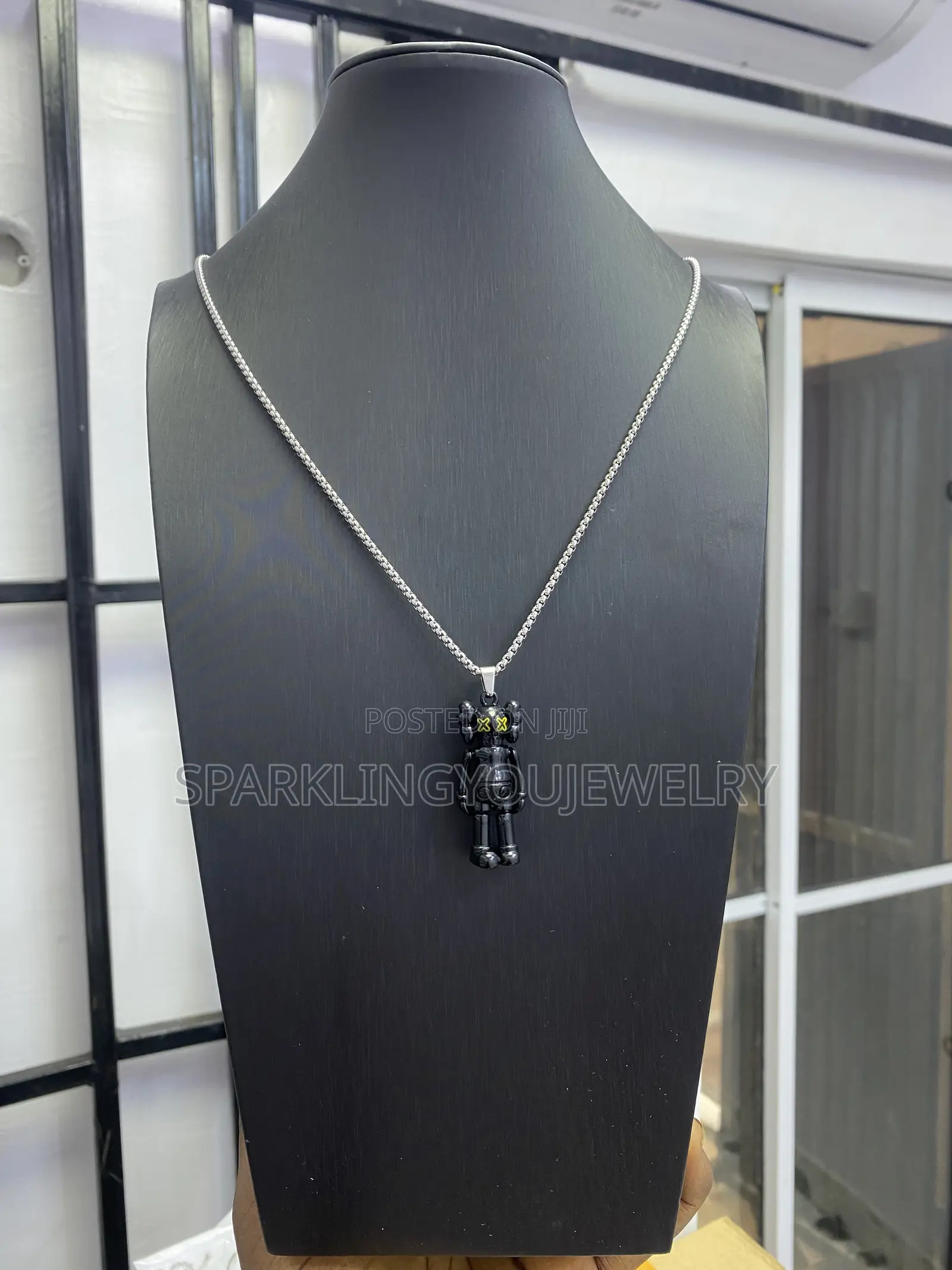 Vintage Titanium Steel Necklace for Guys