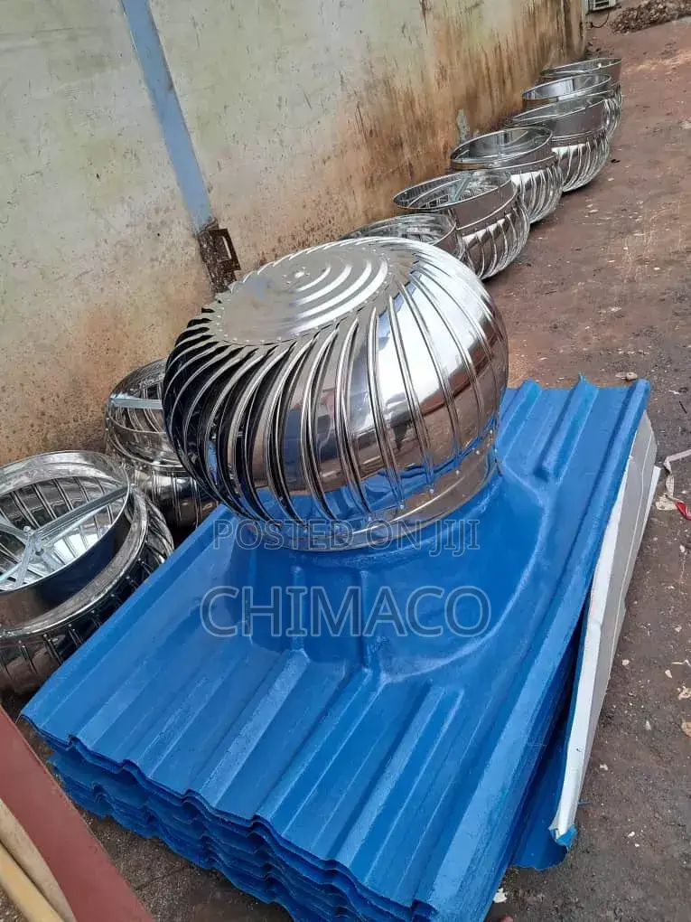 24" Inches Power Roof Fan With Carbon Fiber Base