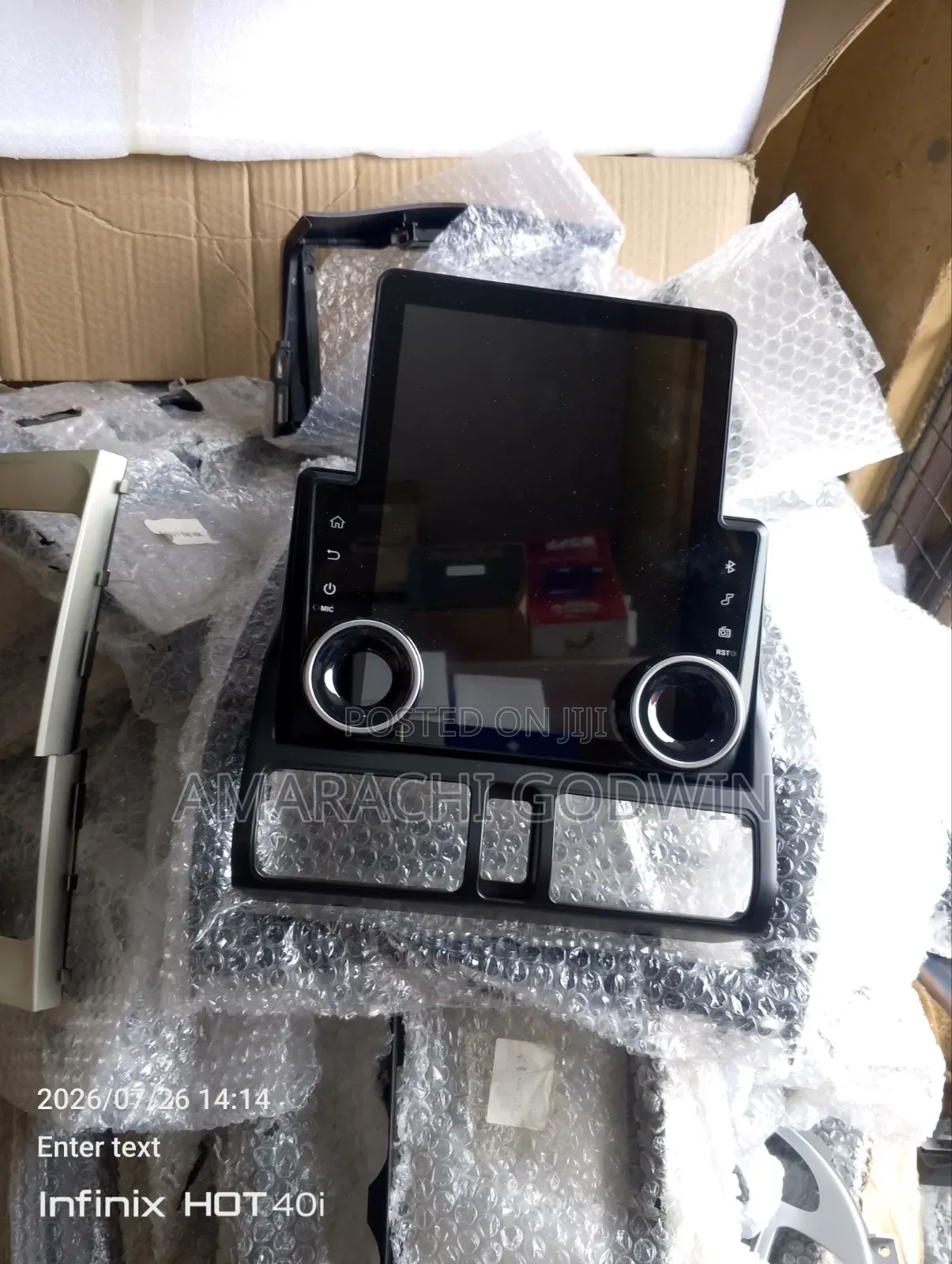 Honda Cr-v 2003-2005 Mini Tesla Navigation Screen