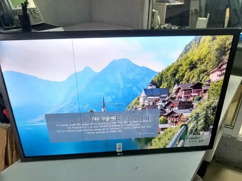 LG 32" Smart LED TV With Webos OS