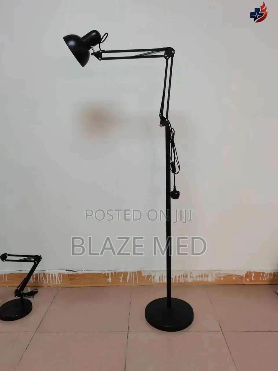 Medical Angle Poise Floor Examination Light