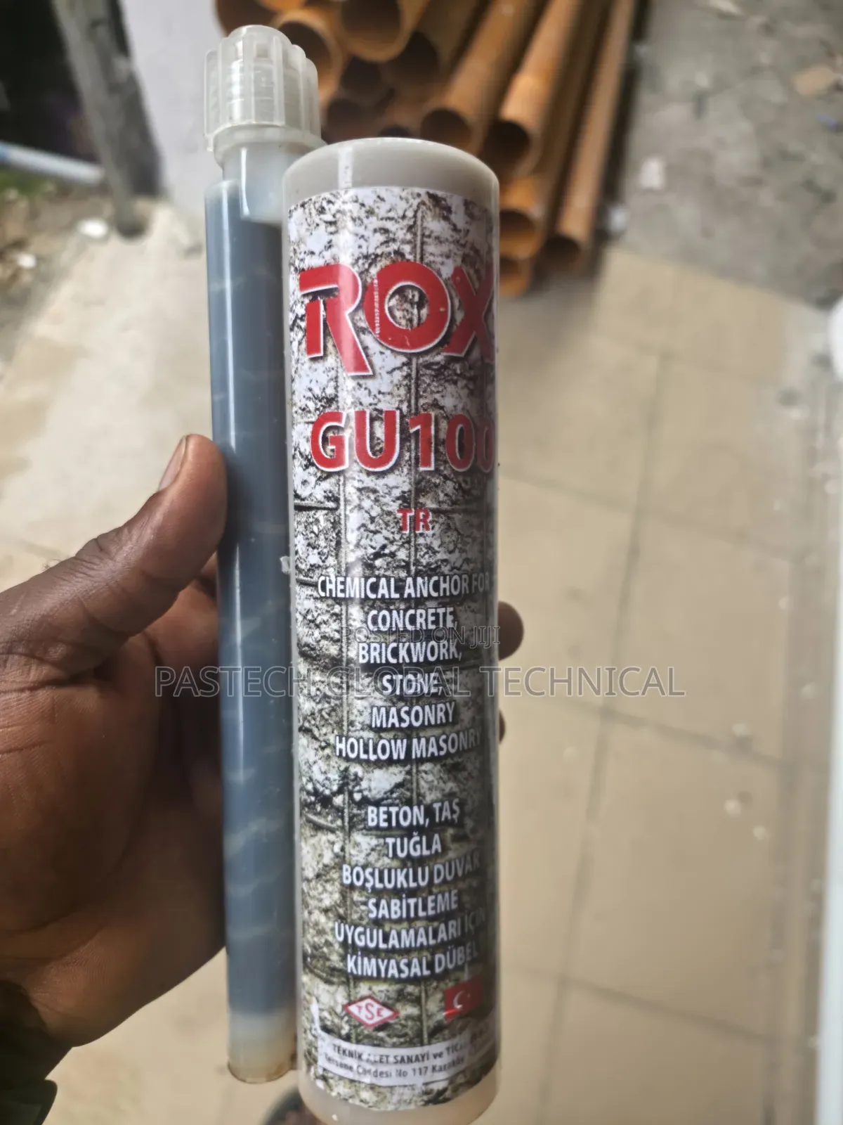 Rox GU100 Chemical Anchor Cartridge