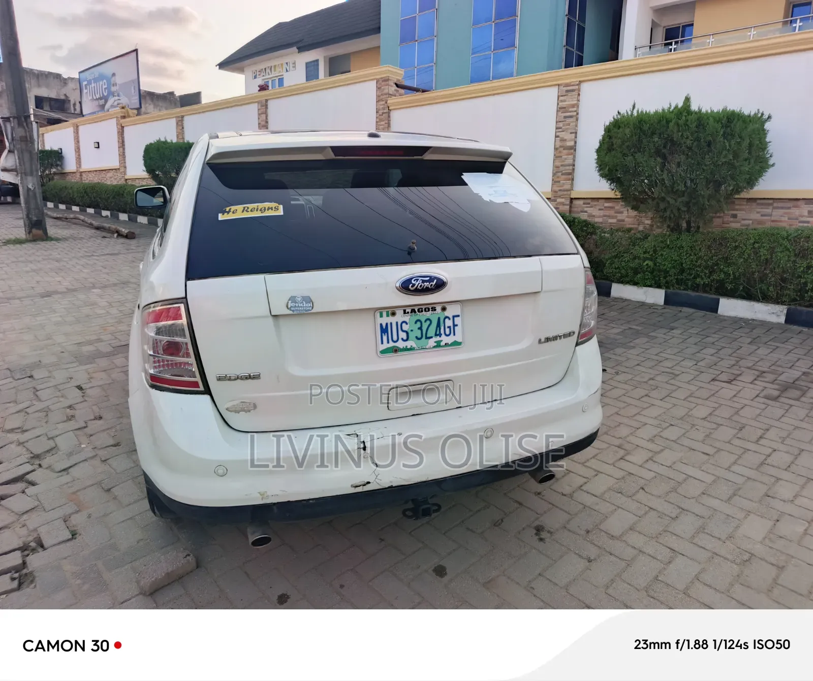 Ford Edge 2008 Off white