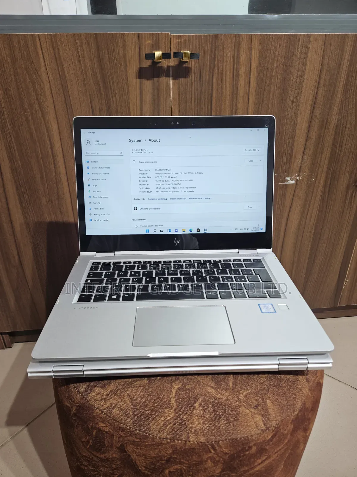 Laptop HP EliteBook X360 1030 G2 8GB Intel Core i5 SSD 256GB