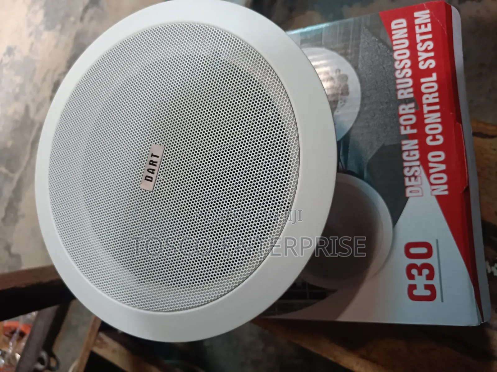 Dart Frame 6.5inchs Crossover Ceiling Speaker 30w