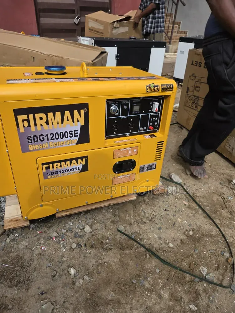 Heavy-Duty 10kVA Firman Soundproof Generator