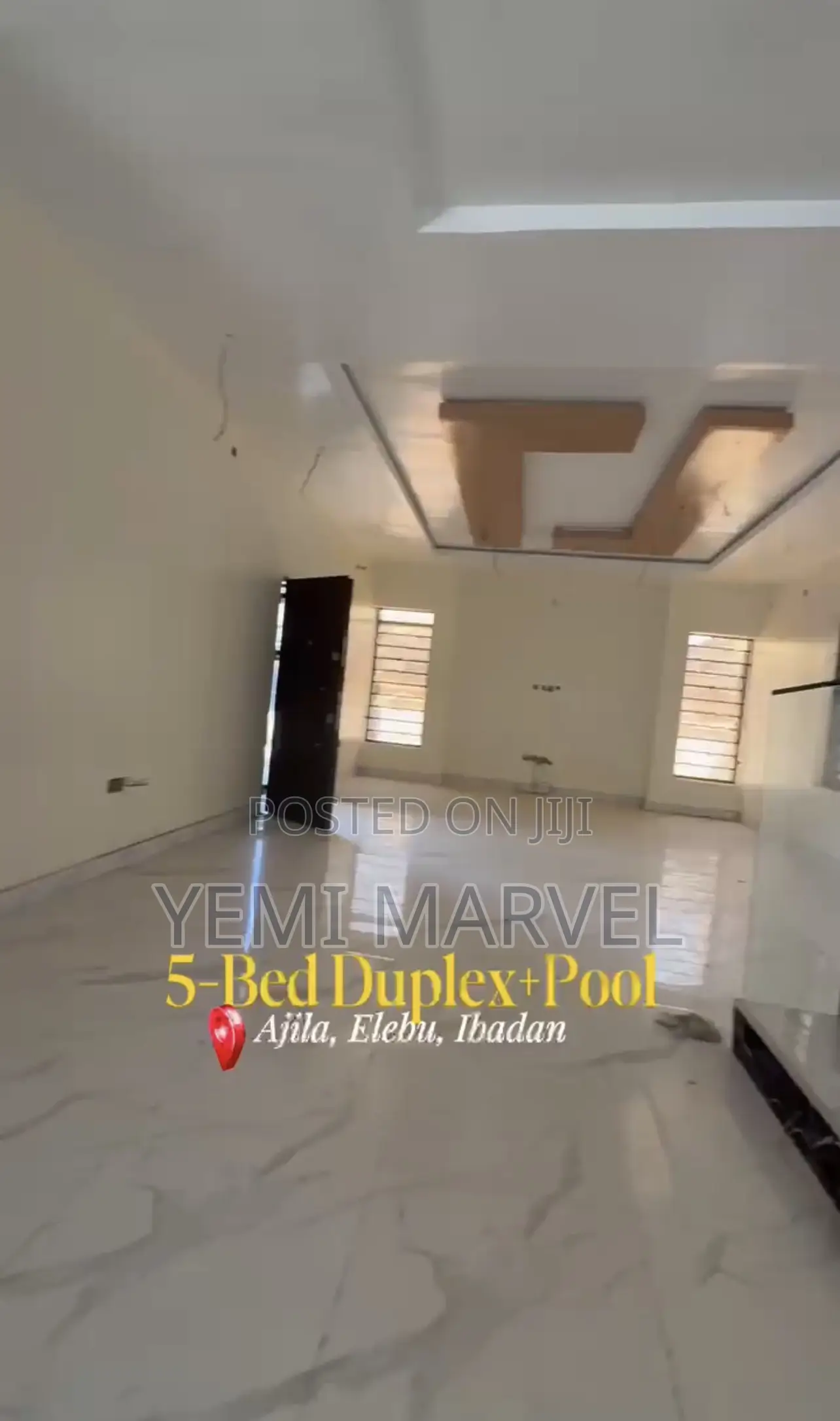 5bdrm Duplex in Ajila Road 5, Elebu, for sale
