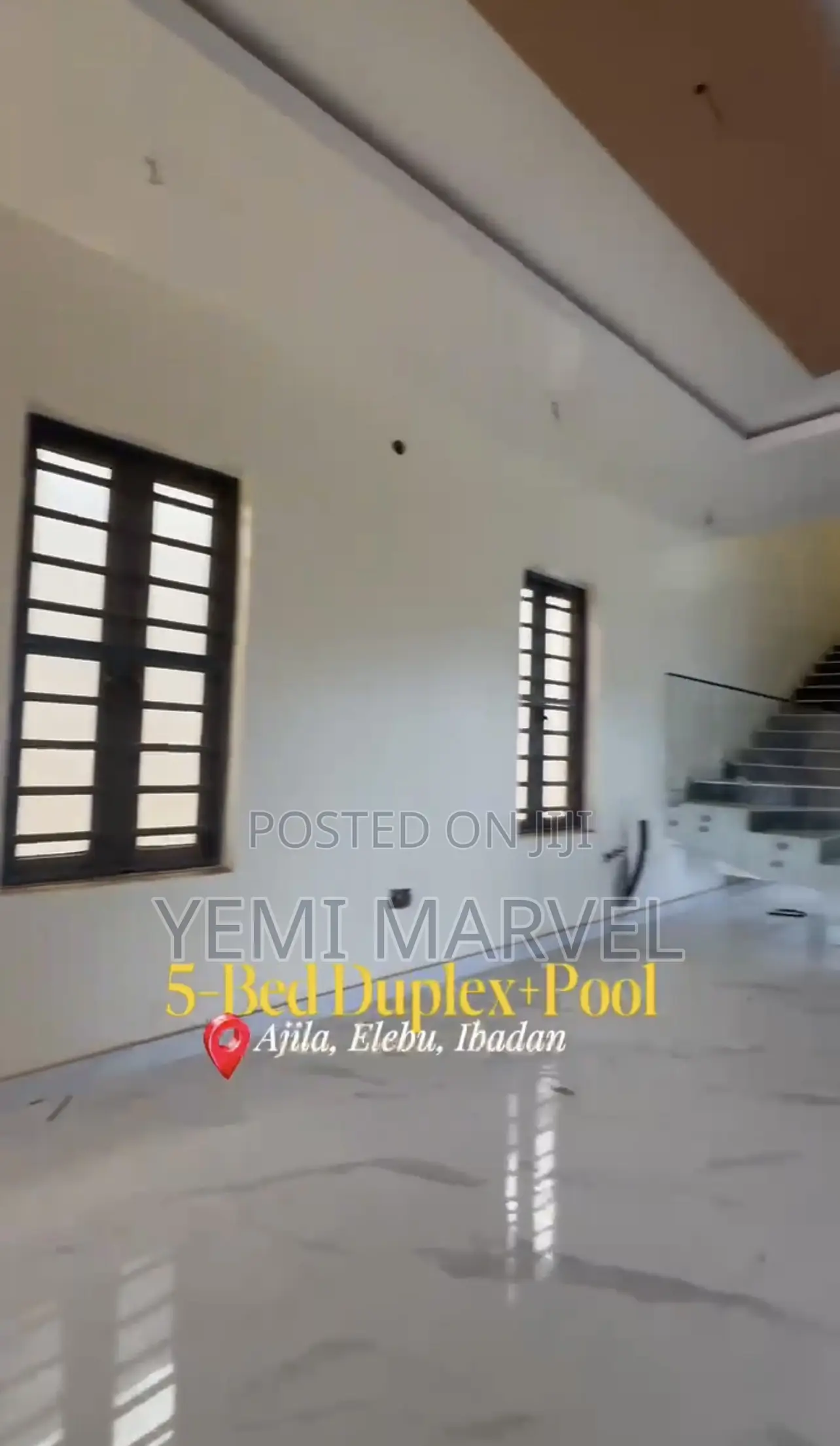 5bdrm Duplex in Ajila Road 5, Elebu, for sale