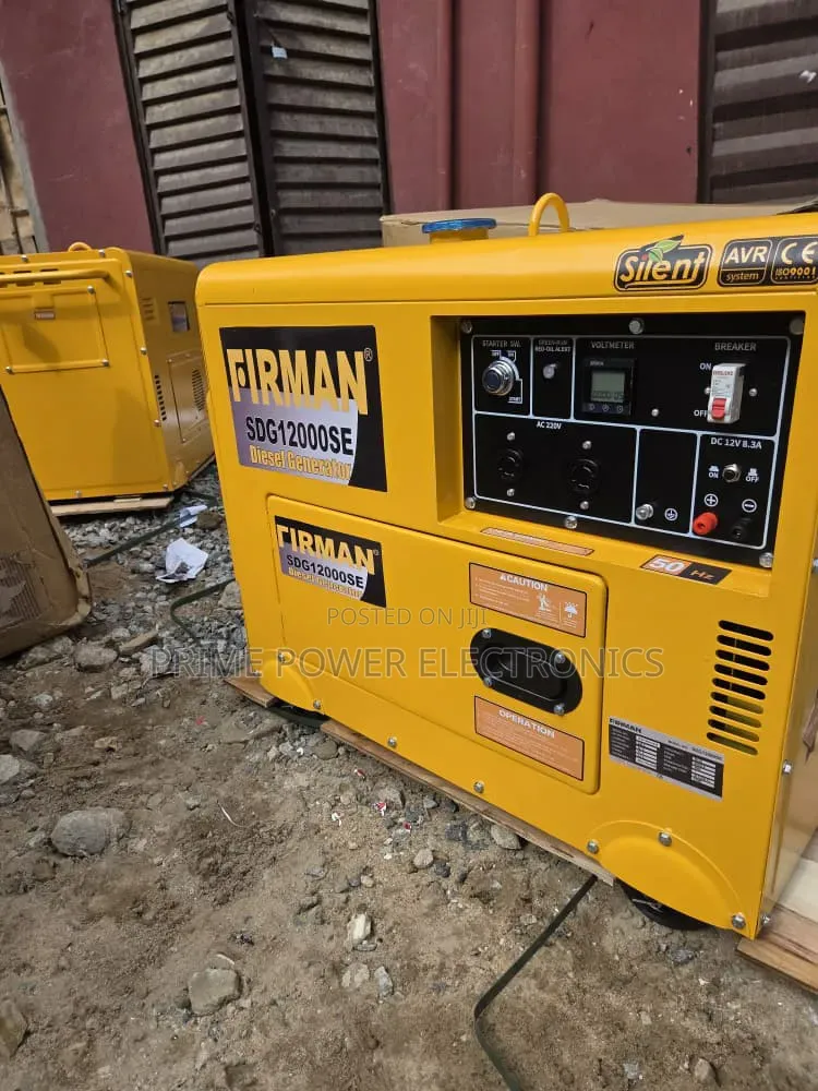 Premium 10kVA Firman Soundproof Generator