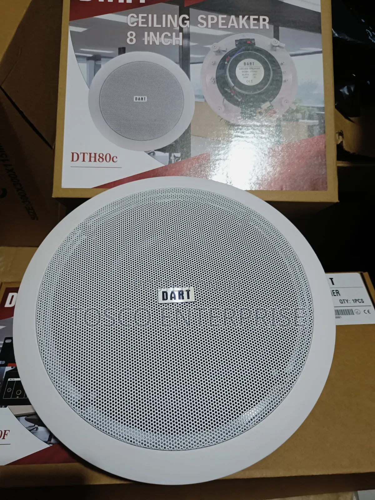 Dart 8inch 80watts Frame Passive Ceiling Speaker Crossover (DTH80c)