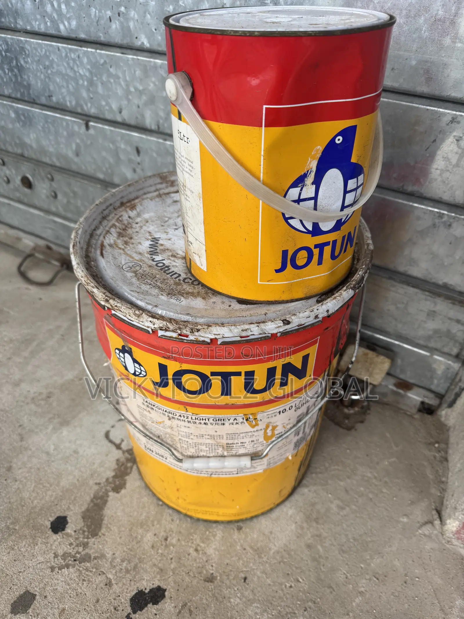 Jotun Tankguard 412 Light Grey Comp A+B