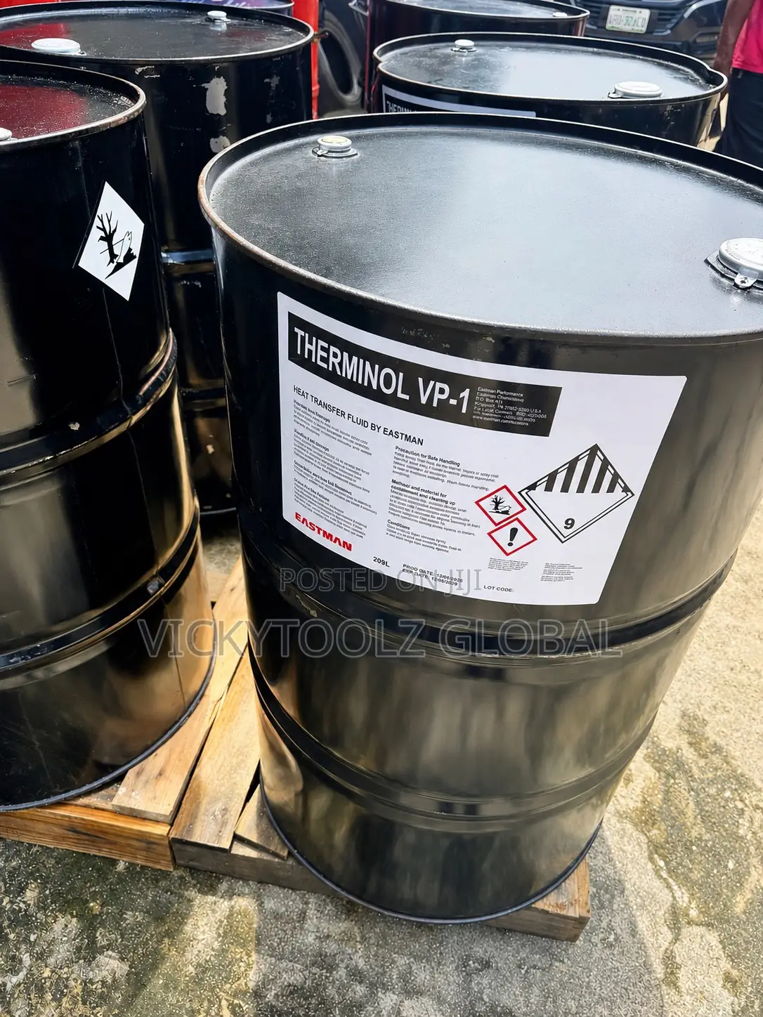 Eastman Therminol Vp-1 Heat Transfer Fluid Drum