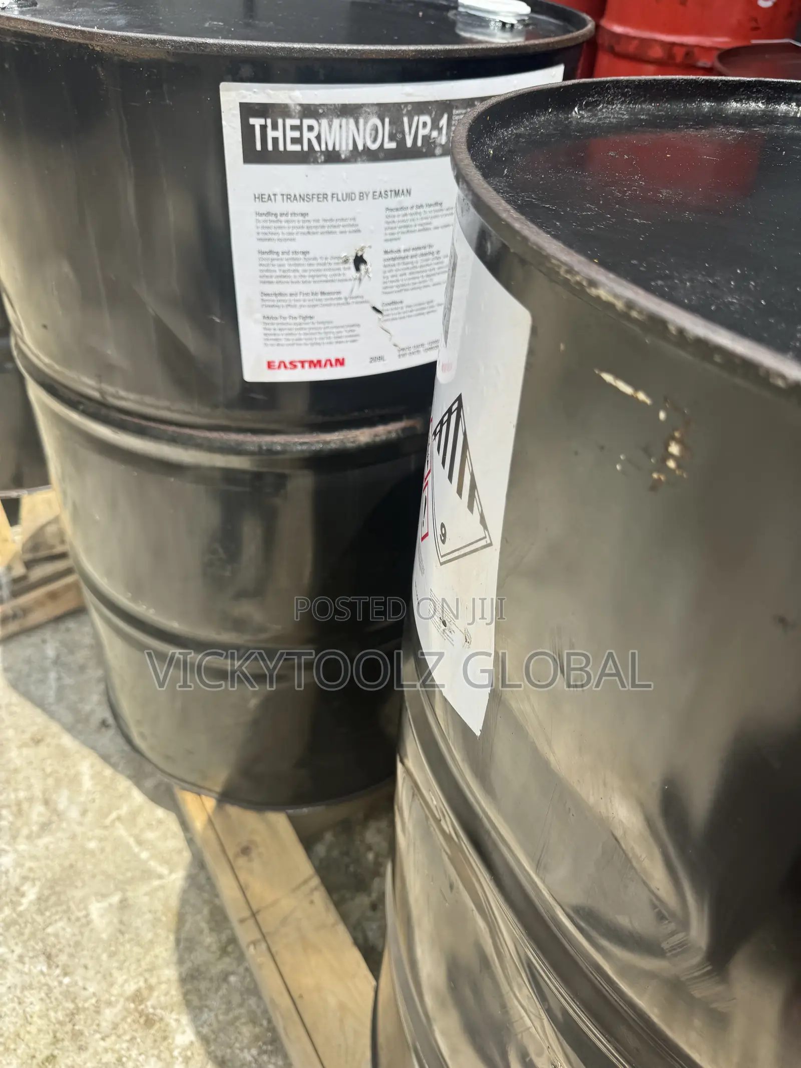 Eastman Therminol Vp-1 Heat Transfer Fluid Drum