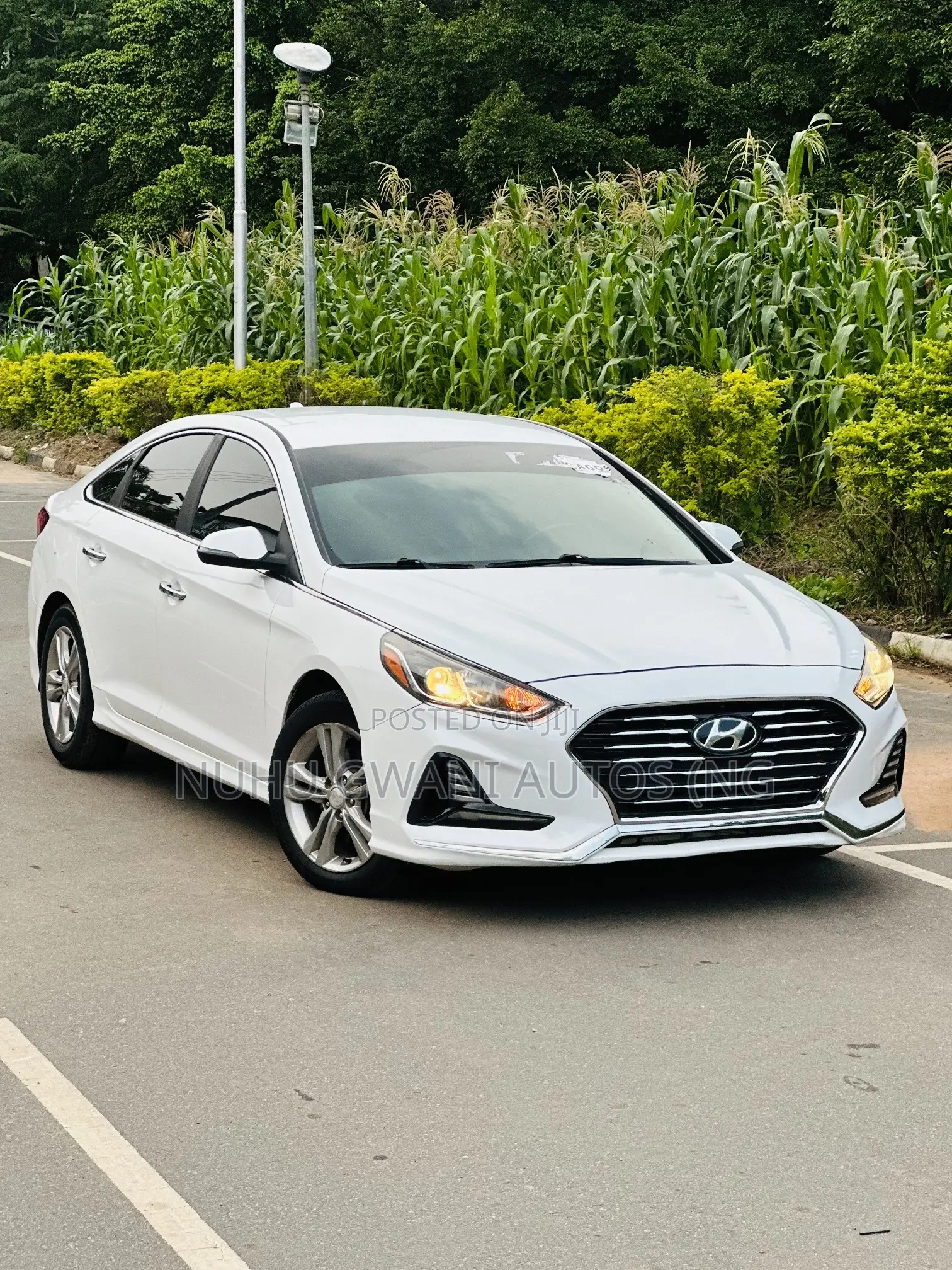 Hyundai Sonata 2018 White