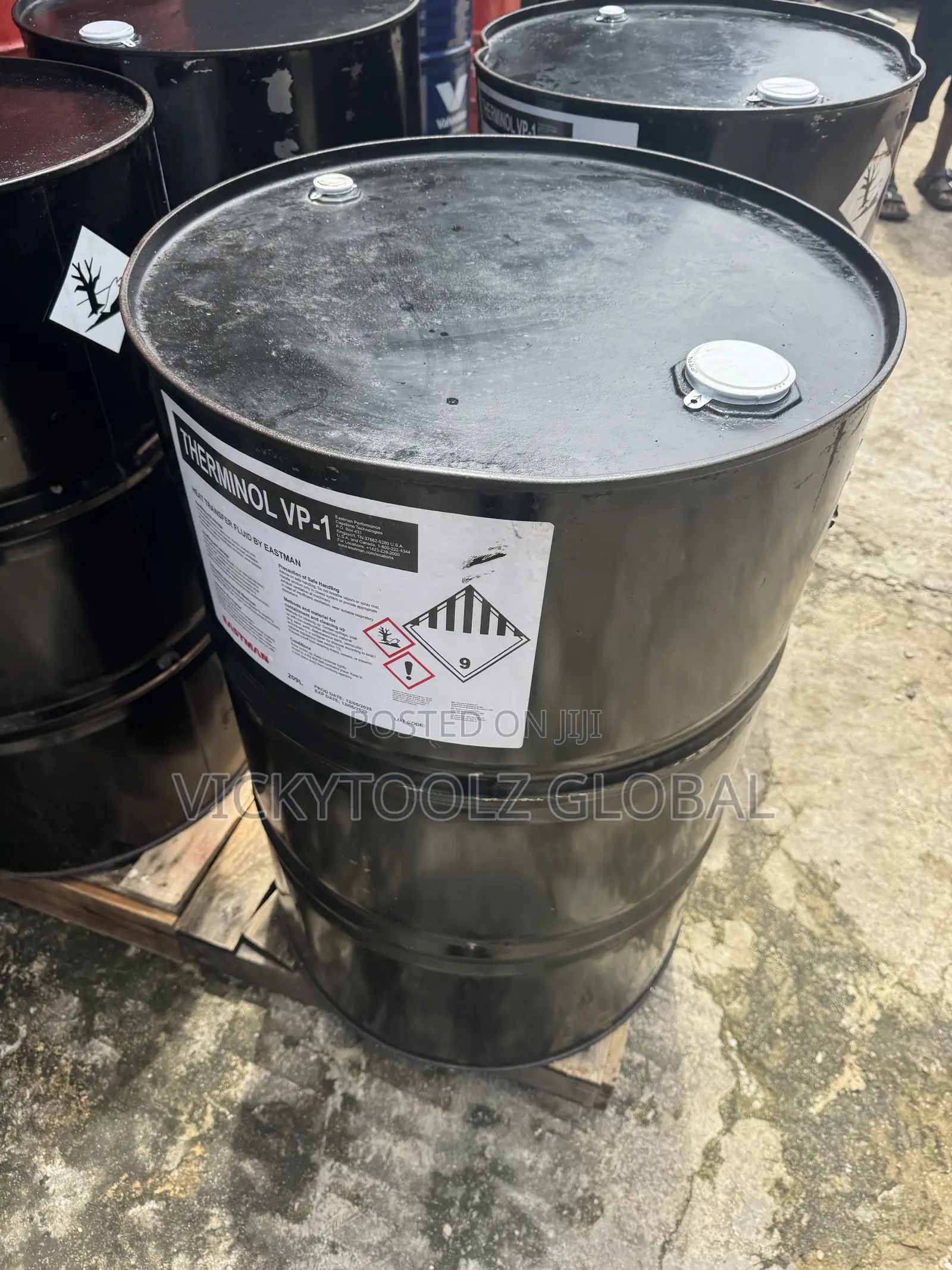 Eastman Therminol Vp-1 Heat Transfer Fluid Drum//205L