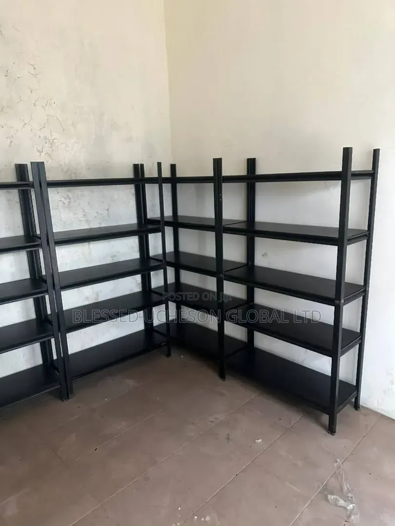Heavy-Duty Metal Storage Shelf (5-Tier Shelving Unit)