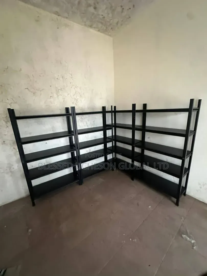 Heavy-Duty Metal Storage Shelf (5-Tier Shelving Unit)