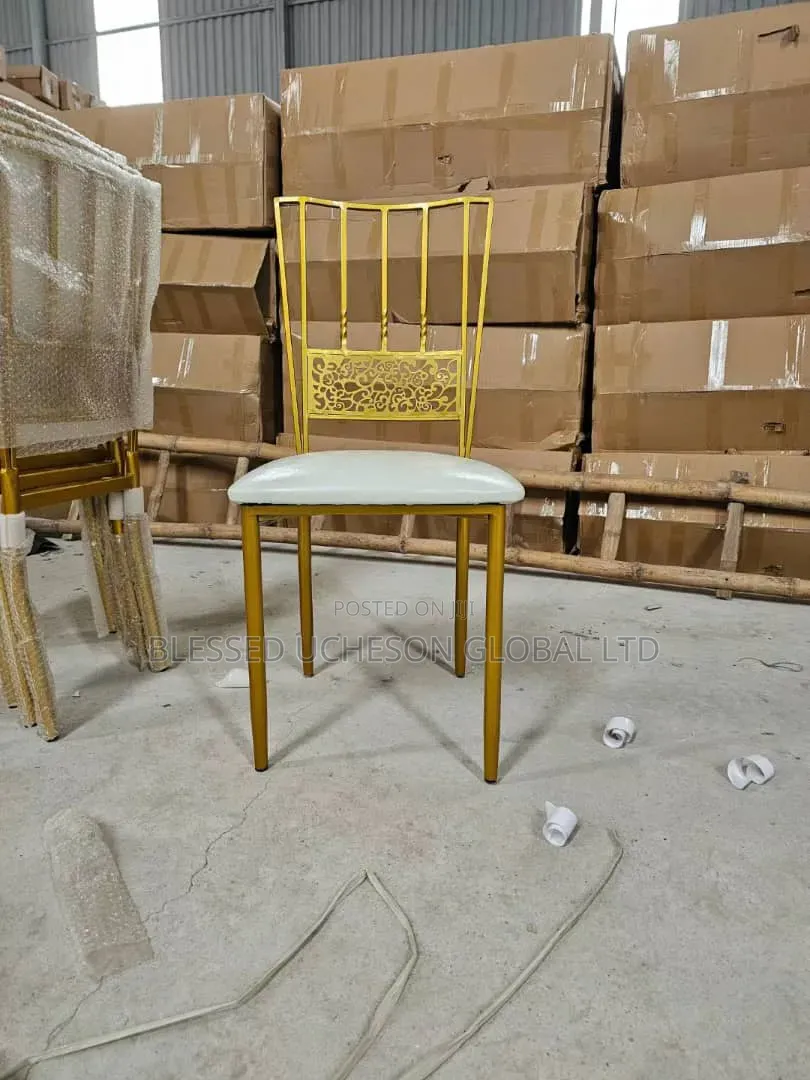 Gold Banquet Event Chair