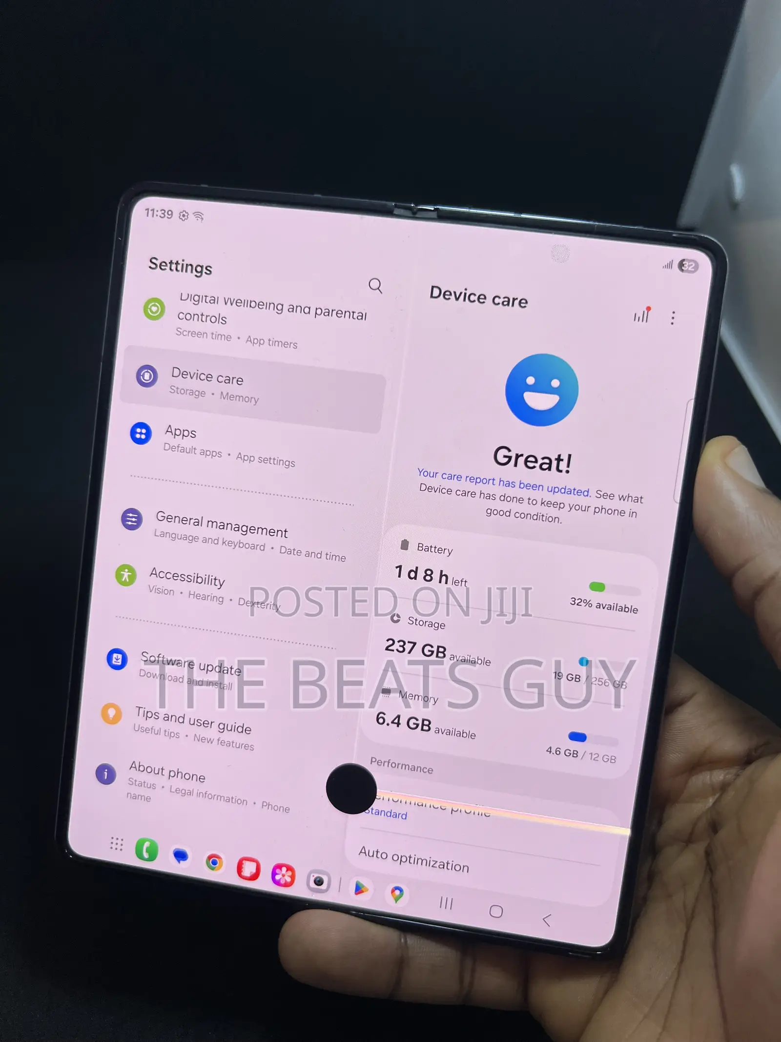 Samsung Galaxy Z Fold4 256 GB Green