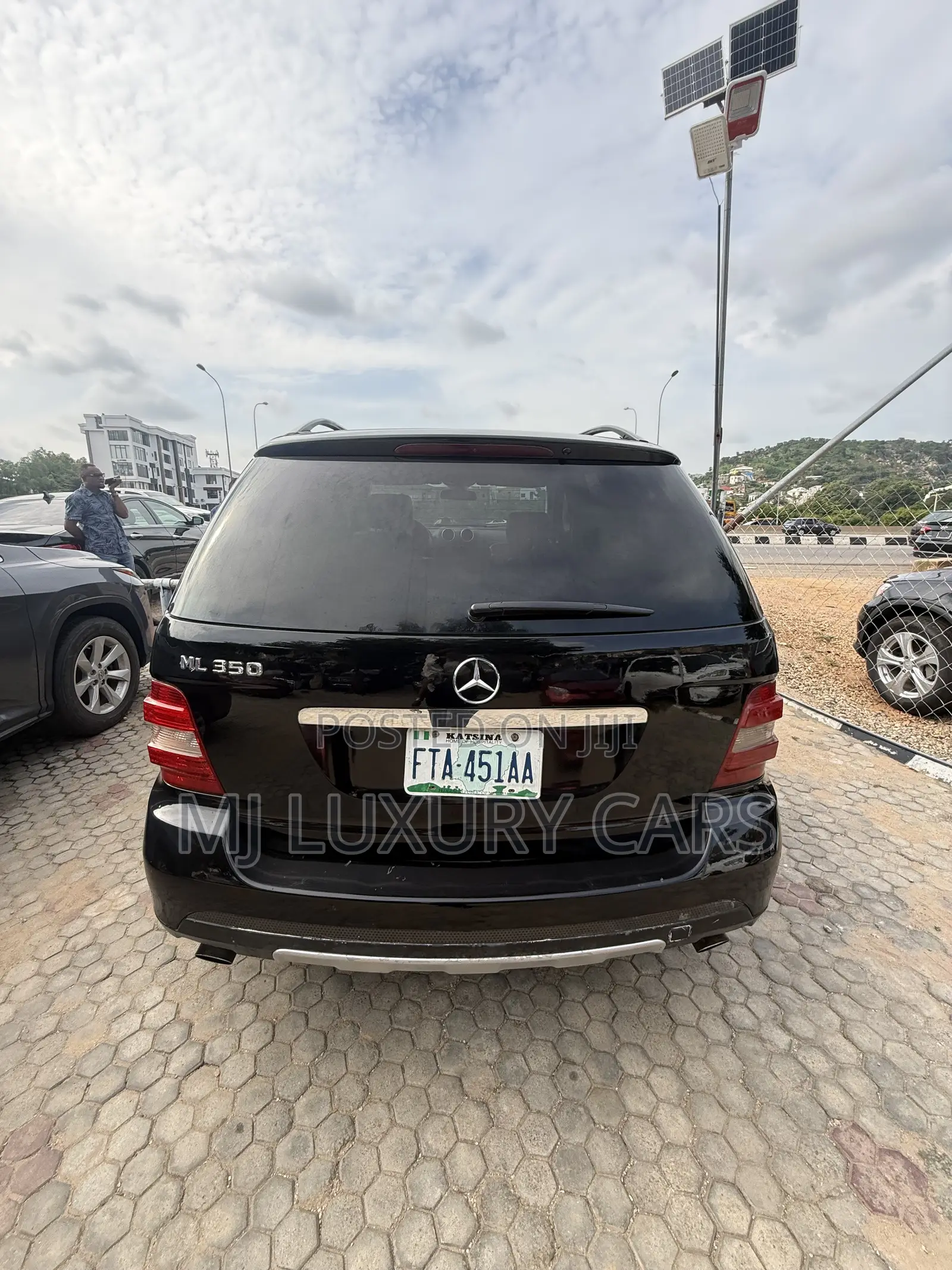 Mercedes-Benz M Class ML 350 AWD 4Matic (3.5L V6 7A) 2006 Black