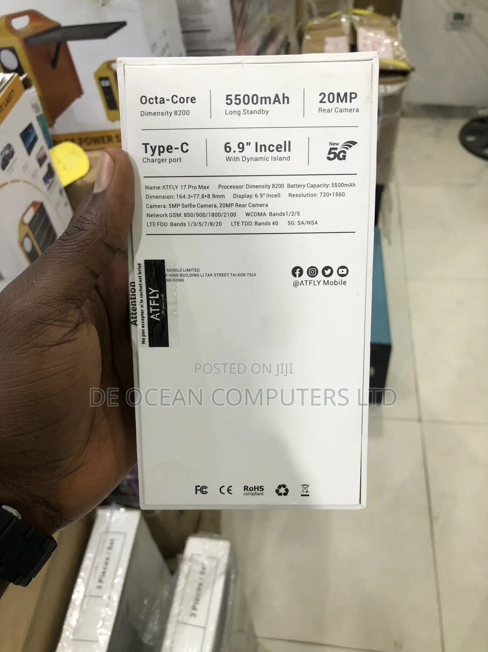 New Mobile Phone 128 GB Blue