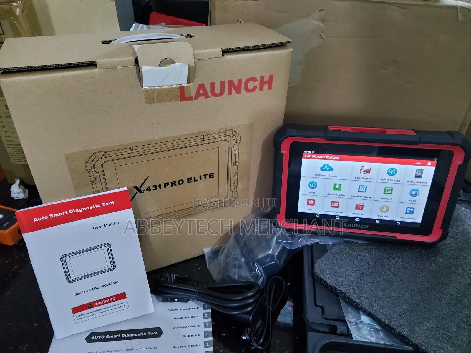 Launch PRO ELITE ECU IMMO Lifetime Use OBDii Scaner Nationwide Delivry