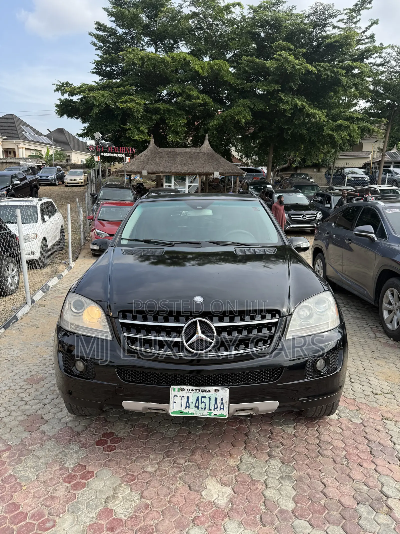 Mercedes-Benz M Class ML 350 AWD 4Matic (3.5L V6 7A) 2006 Black