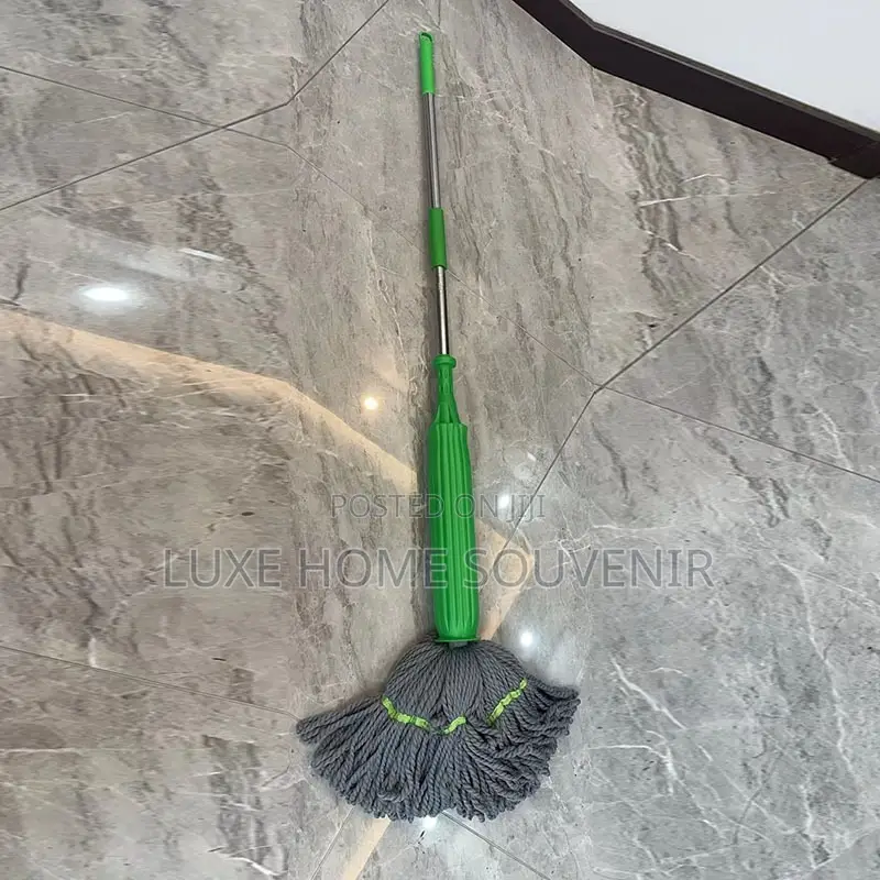 Green Mop With