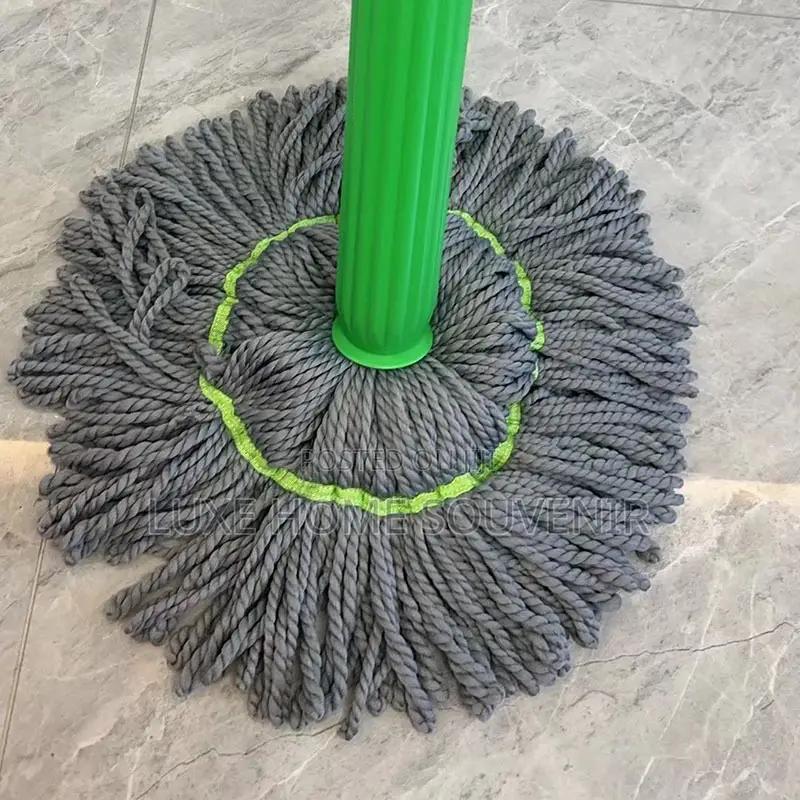 Green Mop With