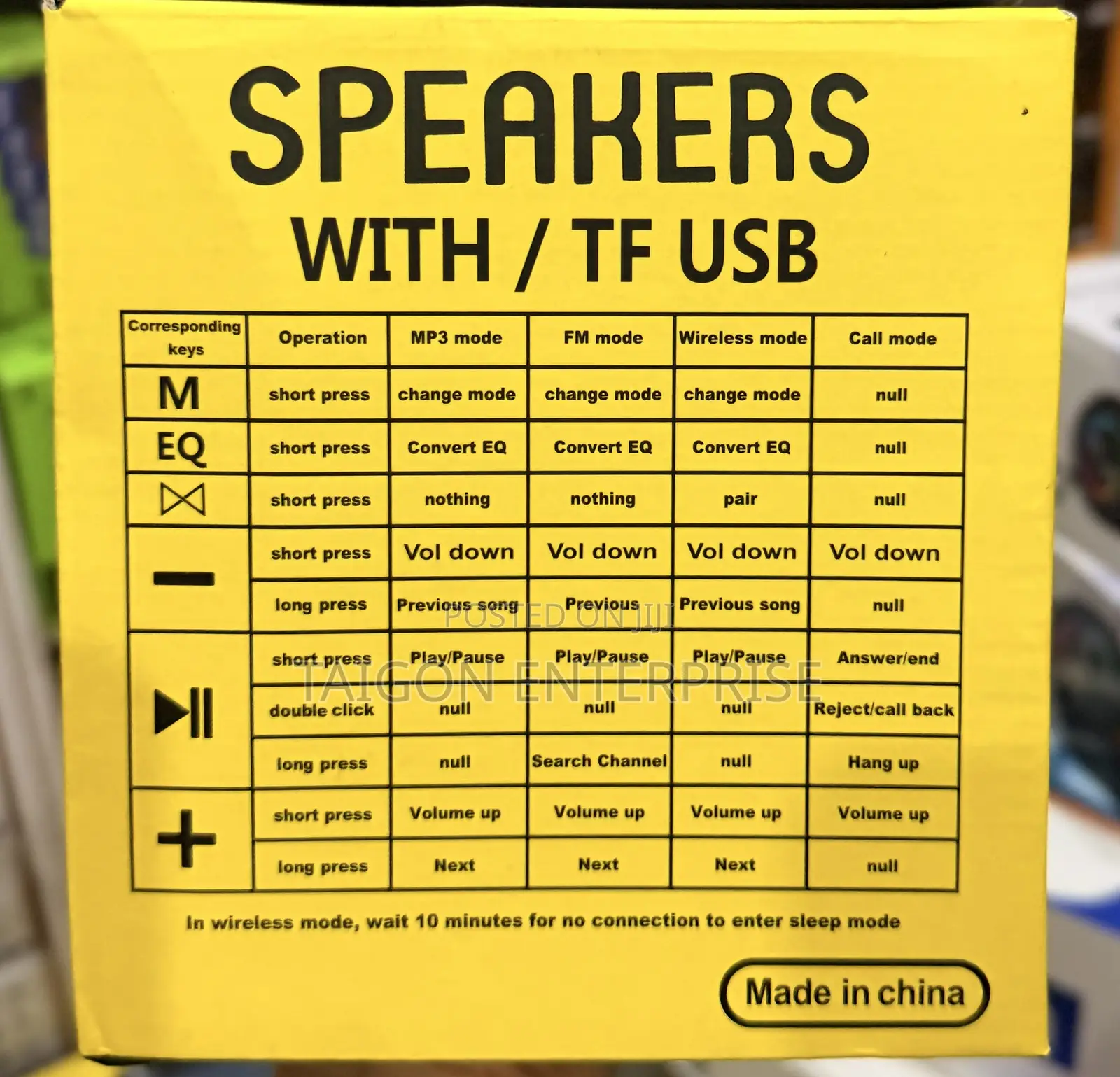 Boombest LN-1116Plus Wireless Super Bass Bluetooth Speaker