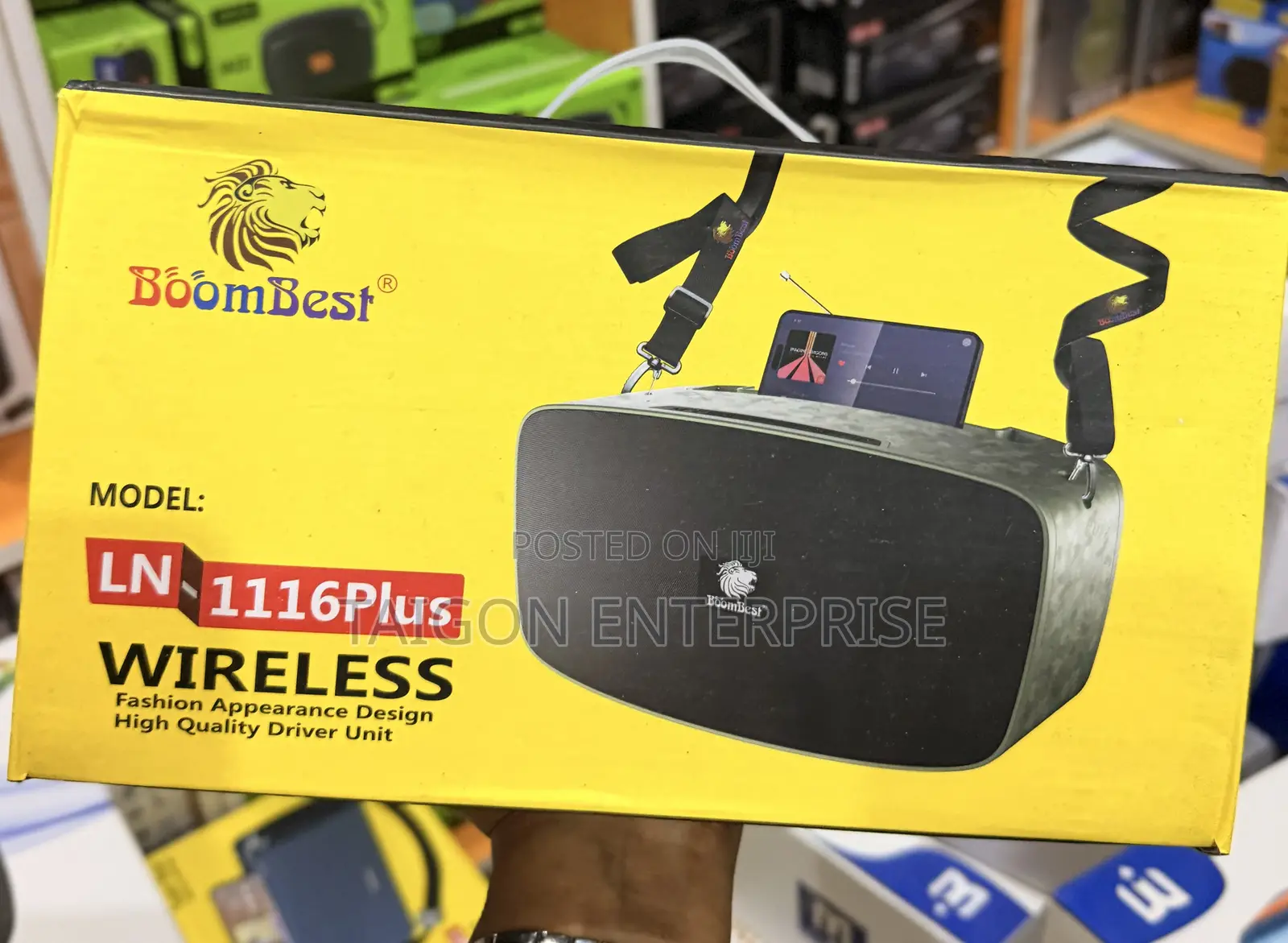 Boombest LN-1116Plus Wireless Super Bass Bluetooth Speaker