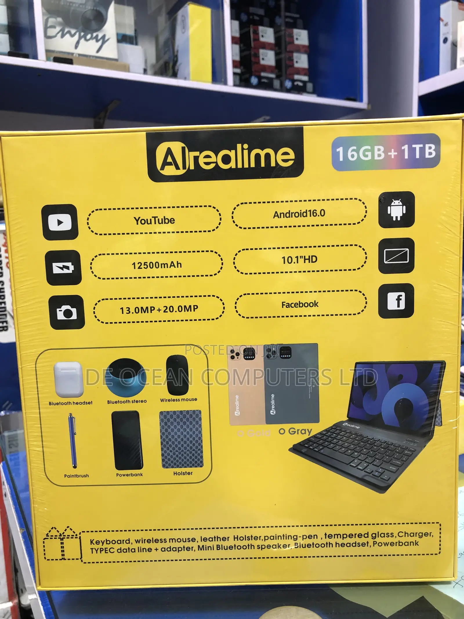 New Realime Pad 55 Ultra Max 1 TB Gray