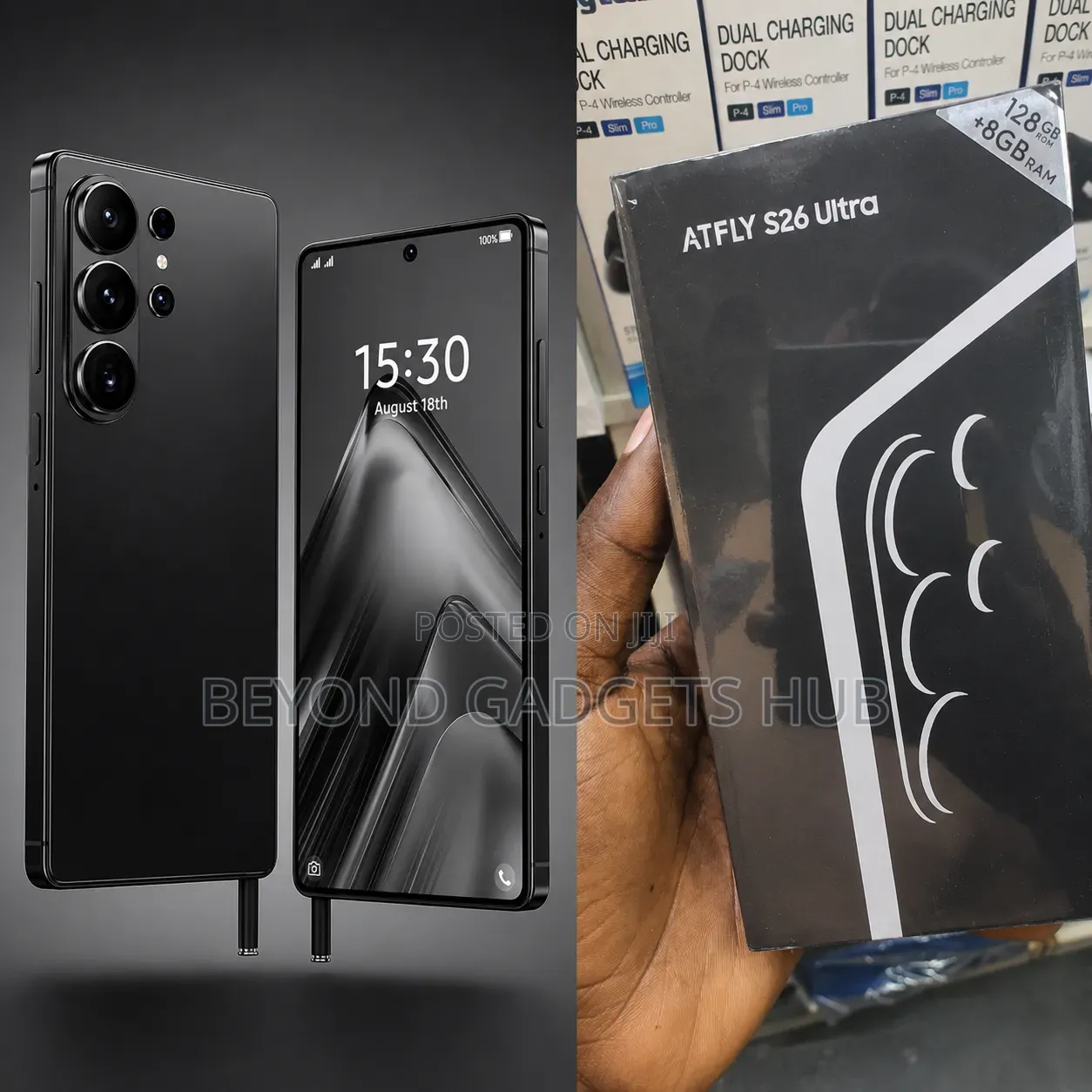 New Mobile Phone 128 GB Black
