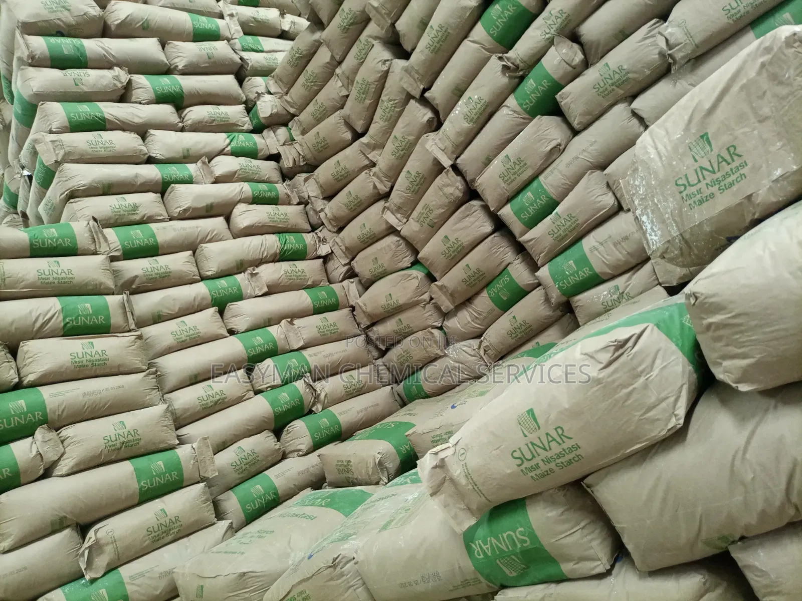 Sunar Corn Starch – Premium Turkish Origin, 25kg Bag