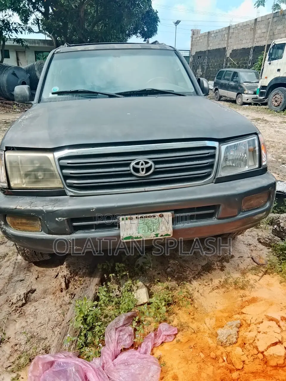 Toyota Land Cruiser 2004 Gray