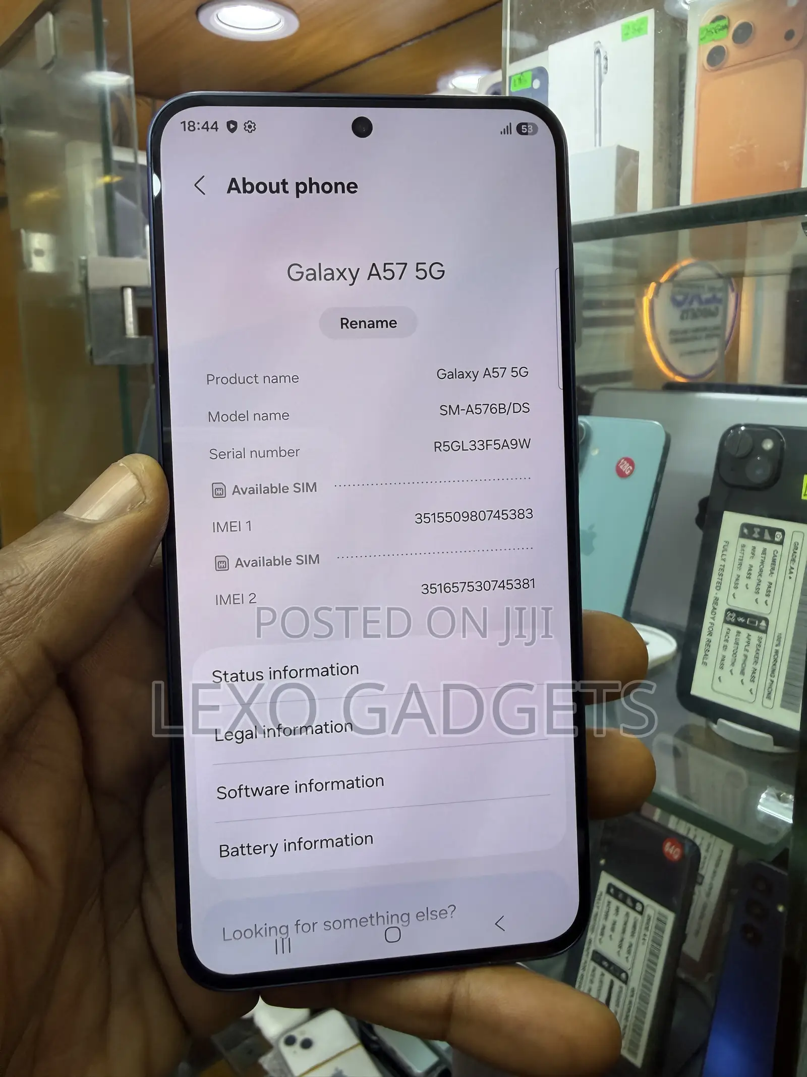 Samsung Galaxy A57 128 GB Blue