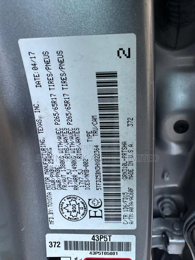 Toyota Tacoma TRD Sport 2017 Silver