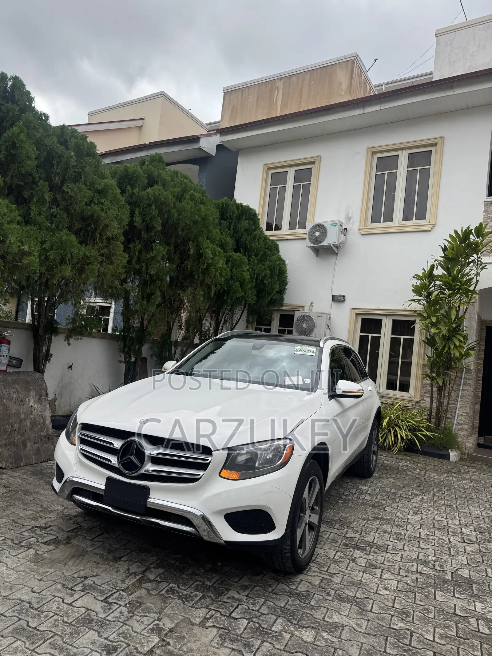 Mercedes-Benz GLC-Class 2017 White