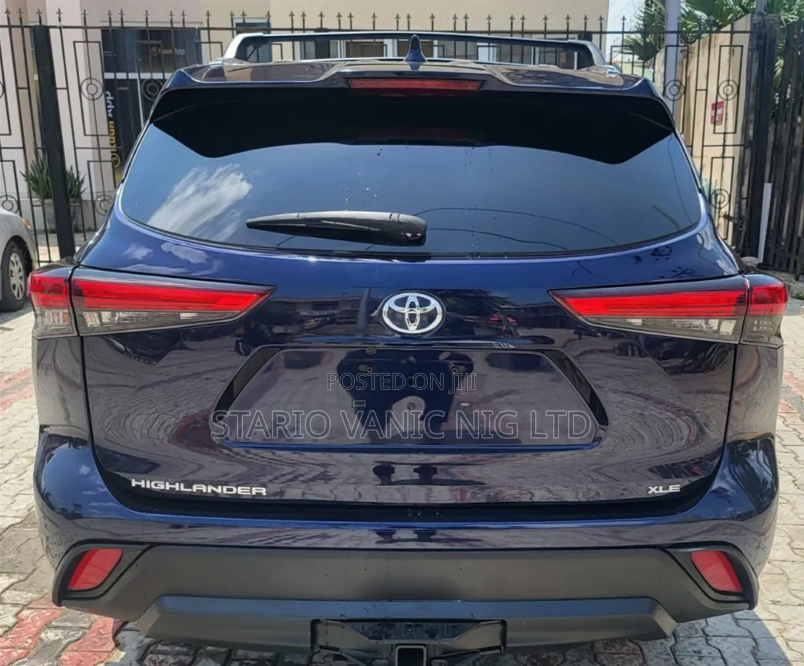 Toyota Highlander 2020 Blue
