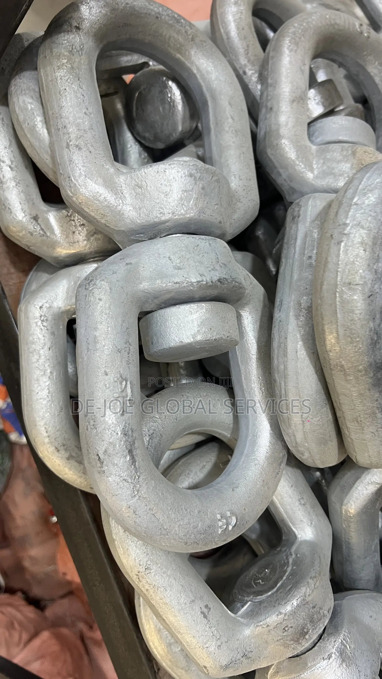 1-1/4 Inch Heavy Duty Galvanized Chain Swivel Steel Anchor Mooring